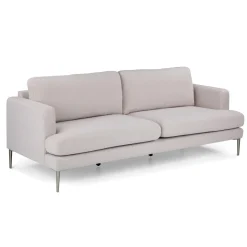 Cillian 87" Sofa - Ratine Ivory