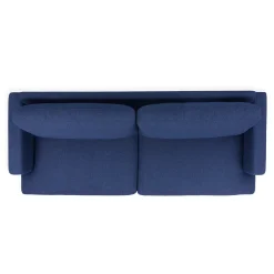 Cillian 87" Sofa - Ratine Navy