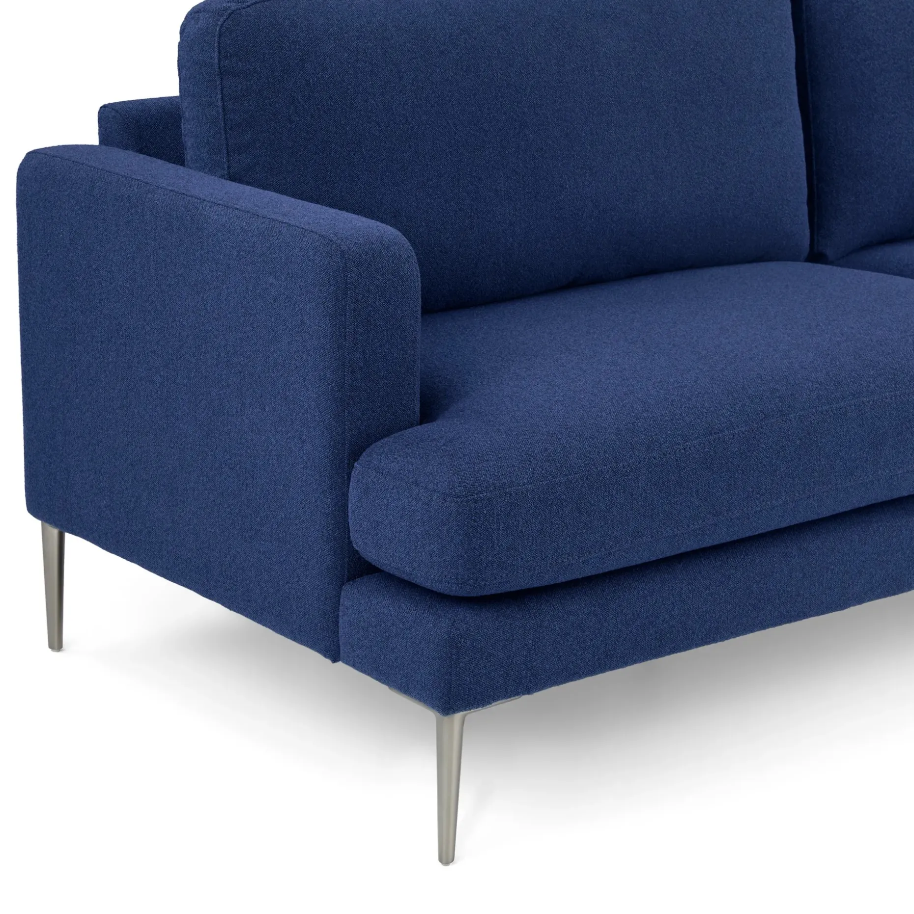 Cillian 87" Sofa - Ratine Navy