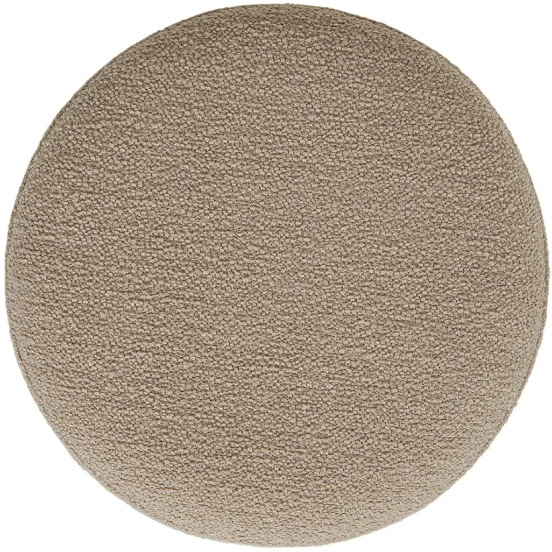 Cilo 16" Ottoman - Sandstone Wool Bouclé