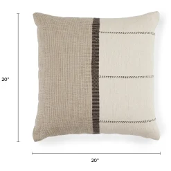 Clayton Pillow - Boardwalk Ivory