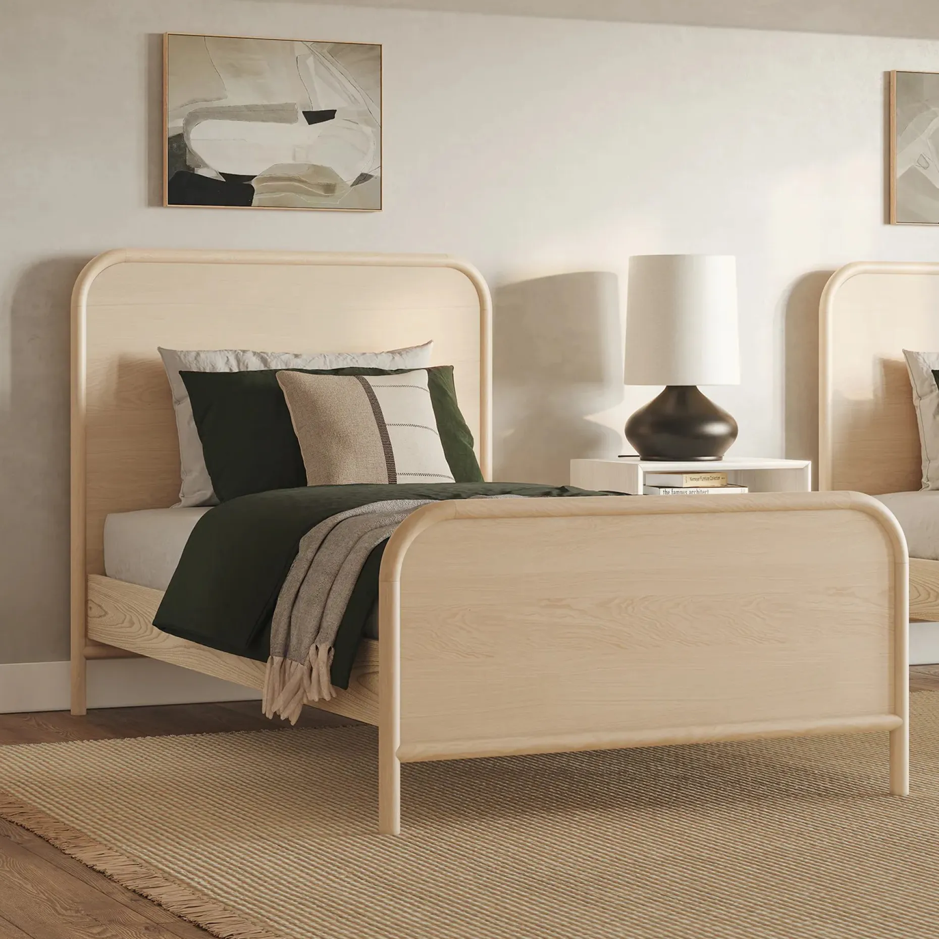 Clayton Pillow - Boardwalk Ivory