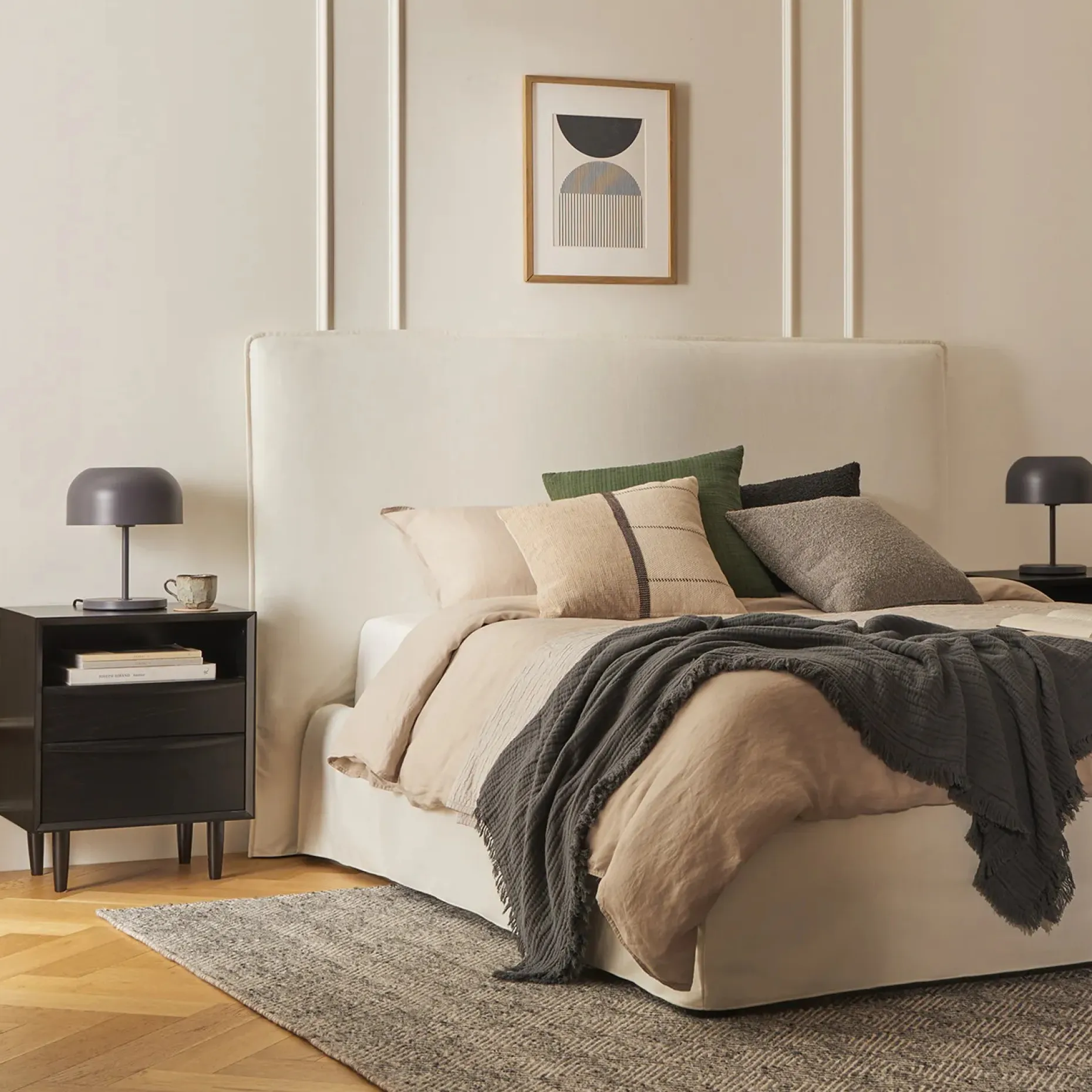 Clayton Pillow - Boardwalk Ivory