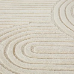Clem 6 x 9 Wool Rug - Arch Cream