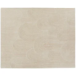 Clem 8 x 10 Wool Rug - Arch Cream