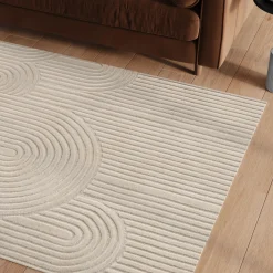 Clem 5 x 8 Wool Rug - Arch Cream
