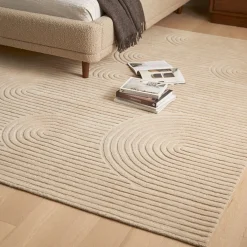 Clem 9 x 12 Wool Rug - Arch Cream