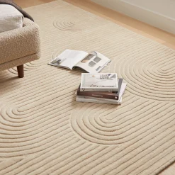 Clem 9 x 12 Wool Rug - Arch Cream