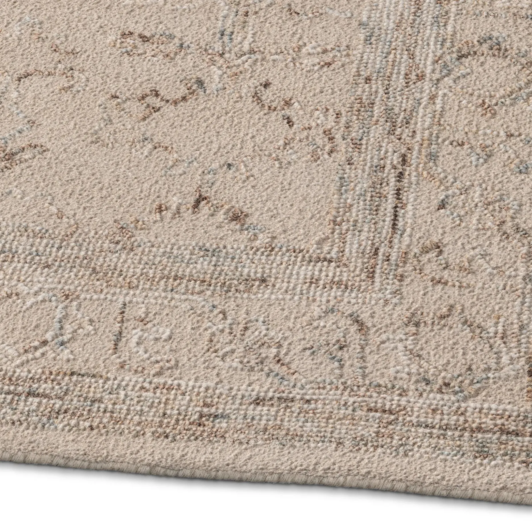 Cleo 8 x 10 Wool Rug - Ivory Multi