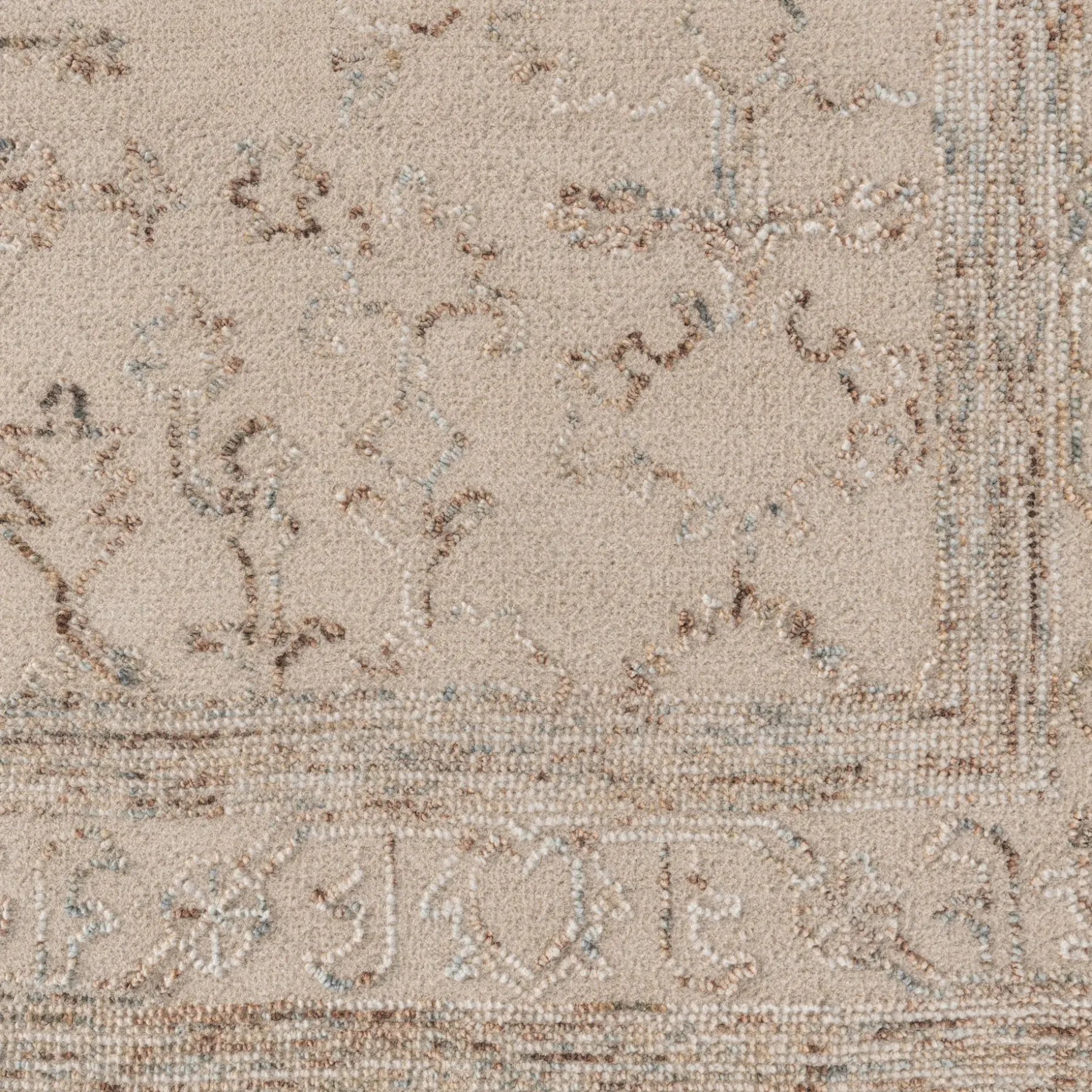 Cleo 8 x 10 Wool Rug - Ivory Multi