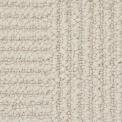 Clyde 8 x 10 Wool Rug - Textured Ivory