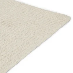Clyde 8 x 10 Wool Rug - Textured Ivory