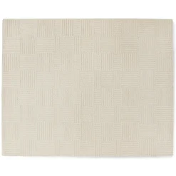 Clyde 8 x 10 Wool Rug - Textured Ivory