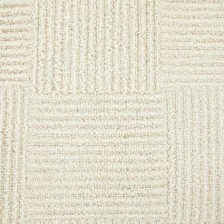 Clyde 5 x 8 Wool Rug - Textured Ivory
