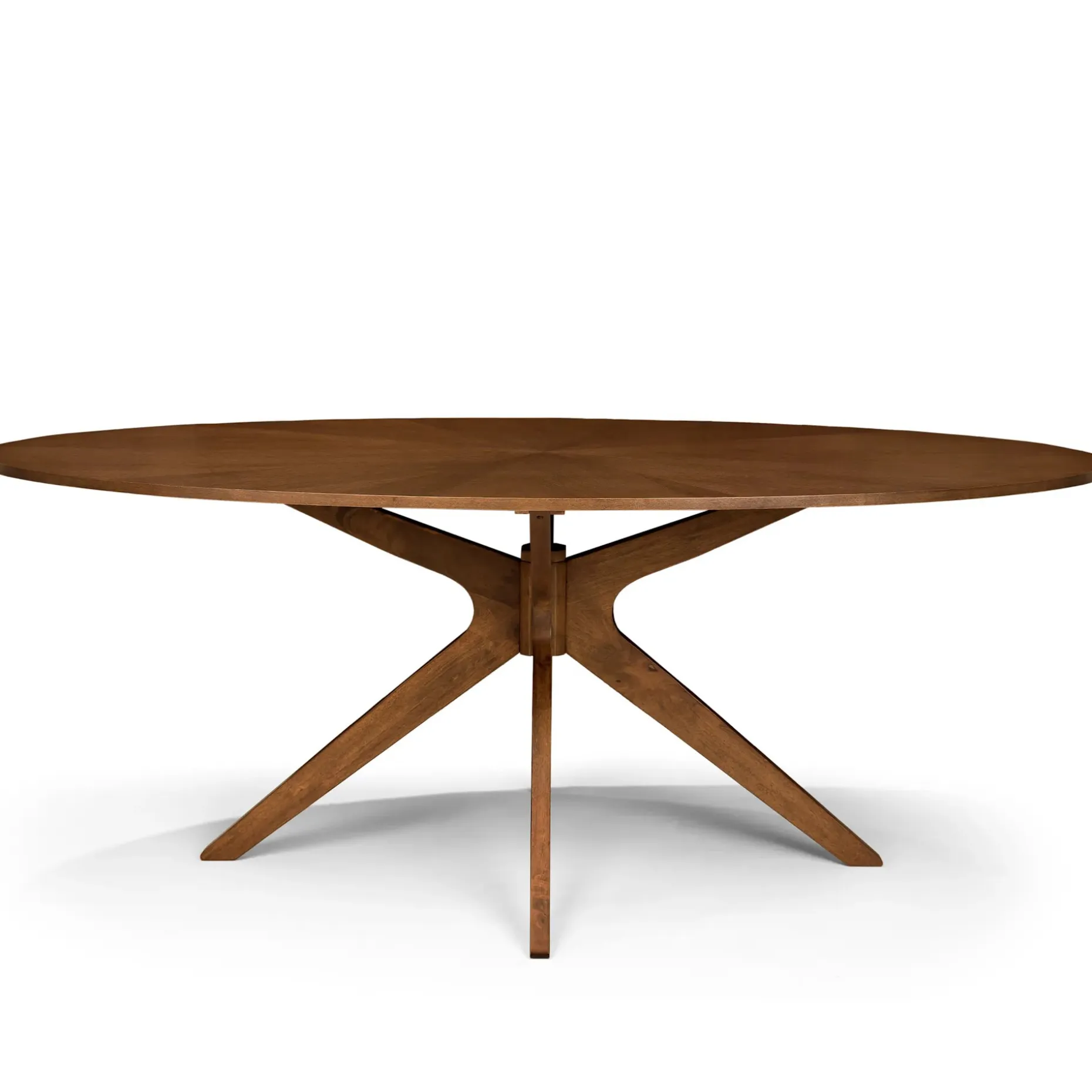 Conan 75" Oval Dining Table - Walnut