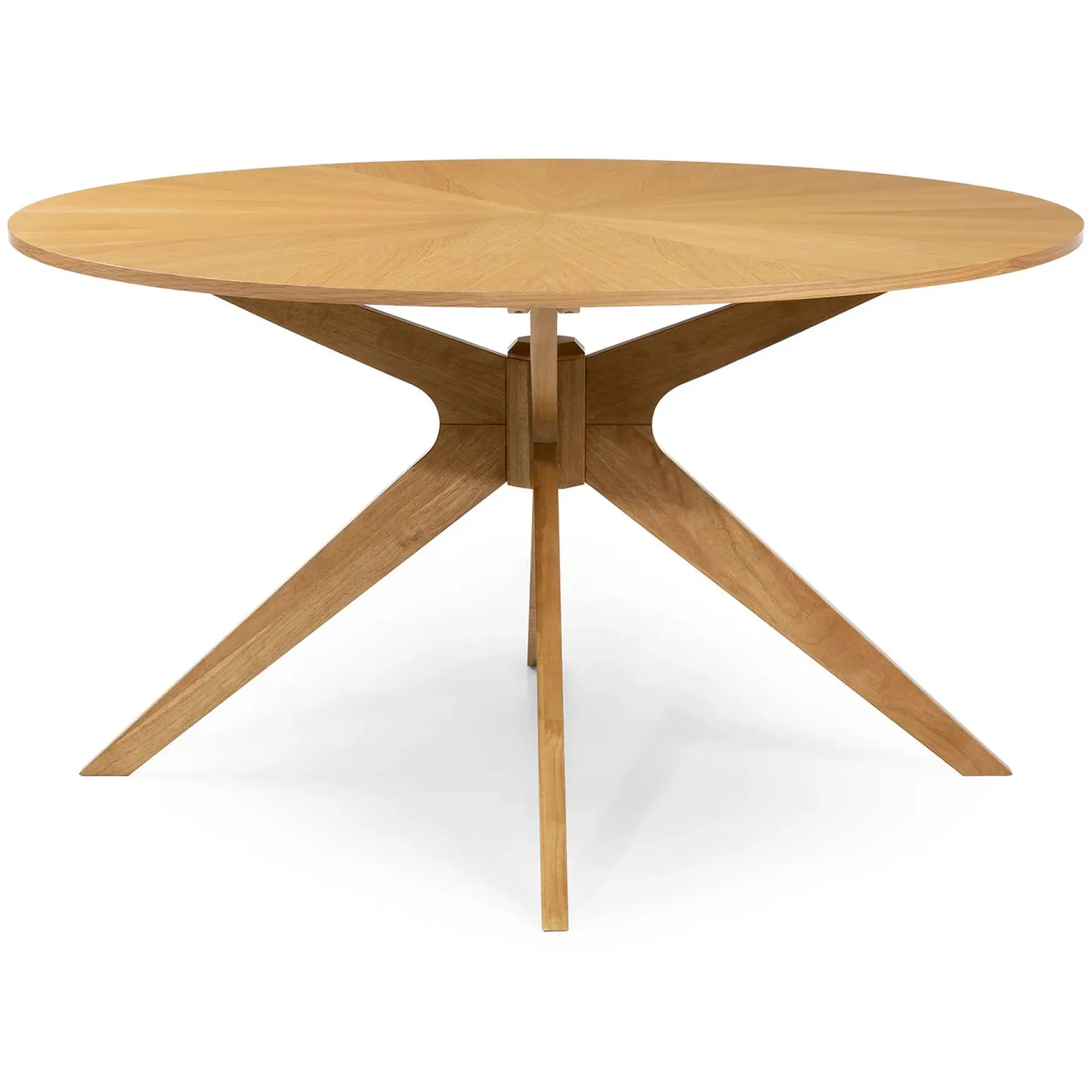 Conan 54" Round Dining Table - Oak