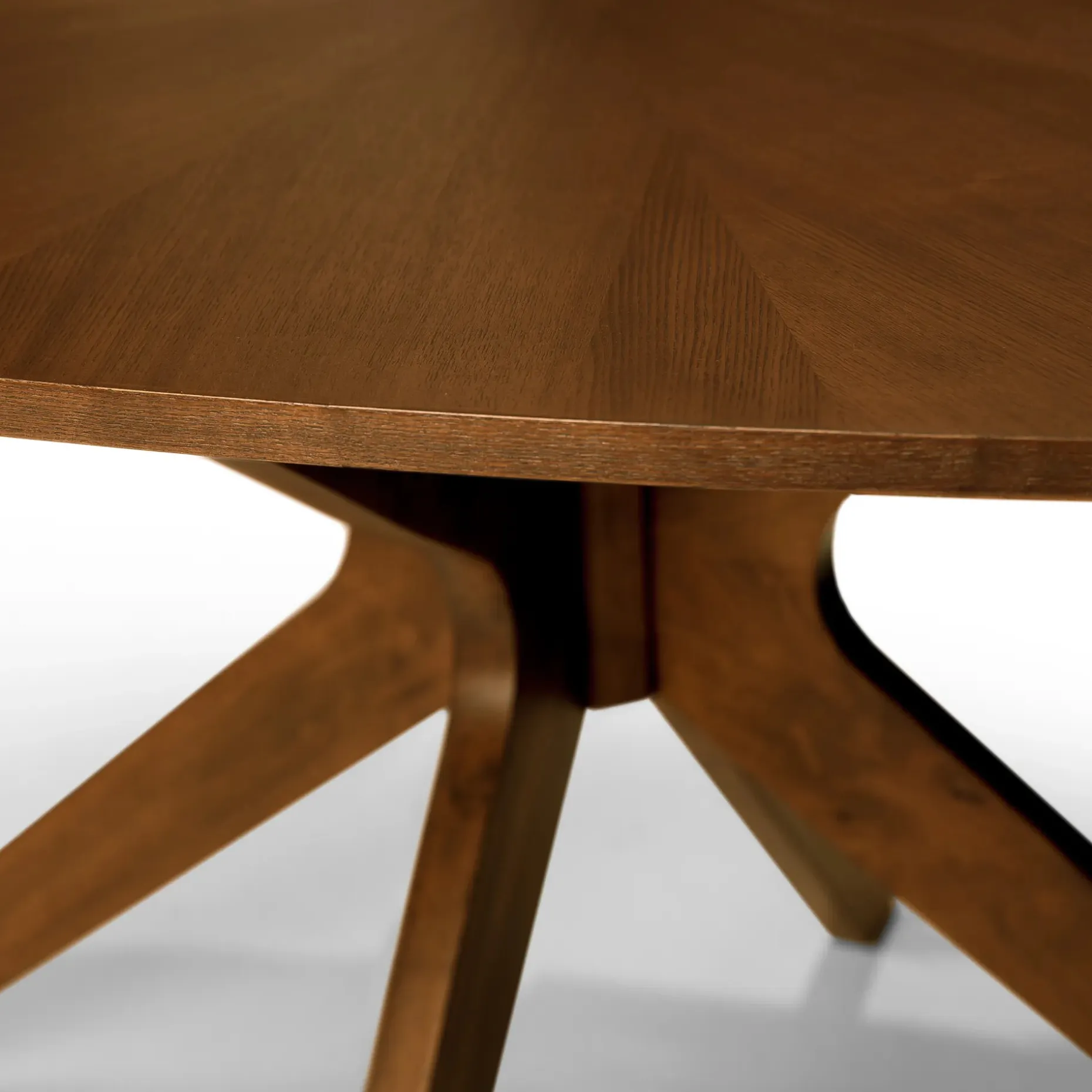 Conan 54" Round Dining Table - Walnut