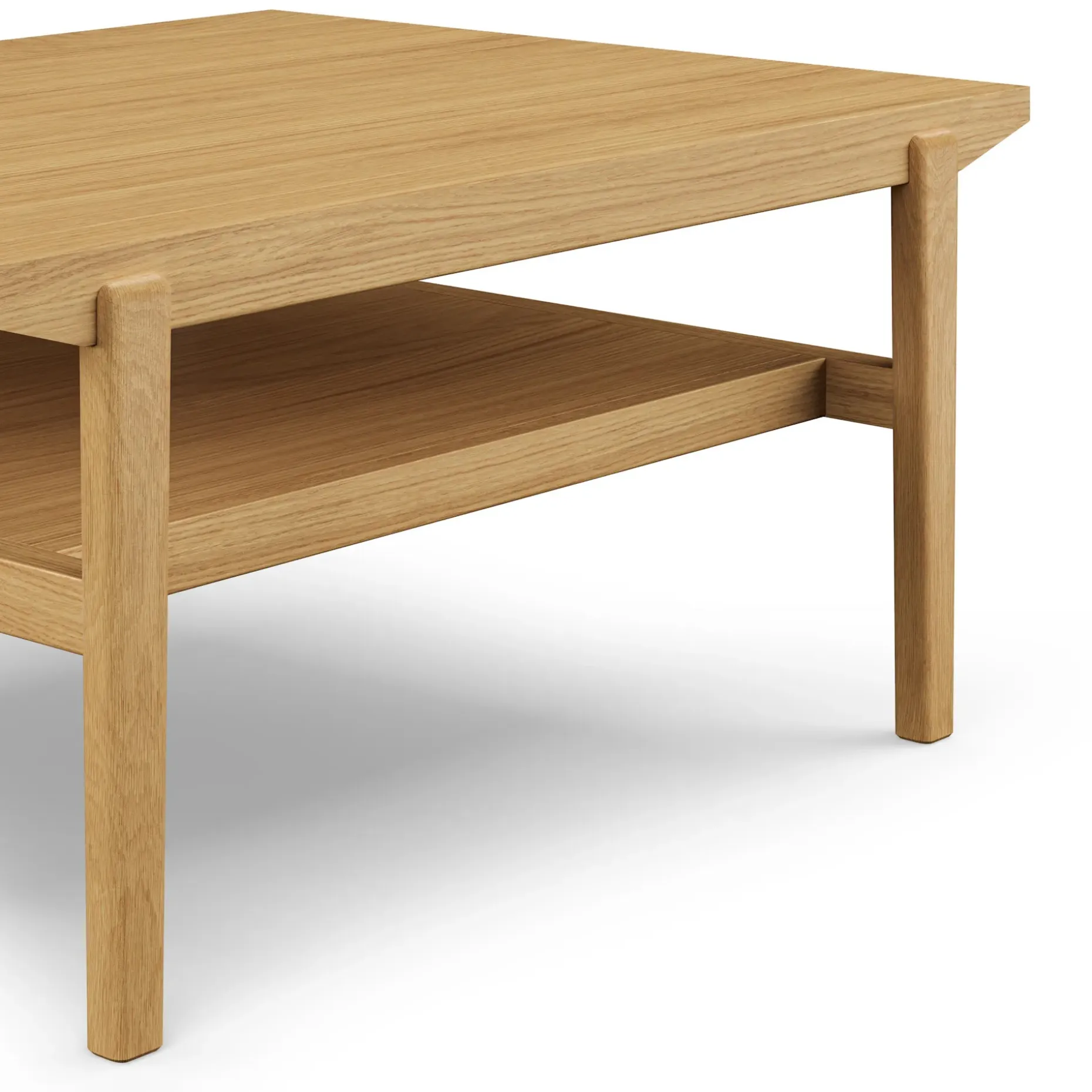 Cooper 35.5" Coffee Table - Natural Oak