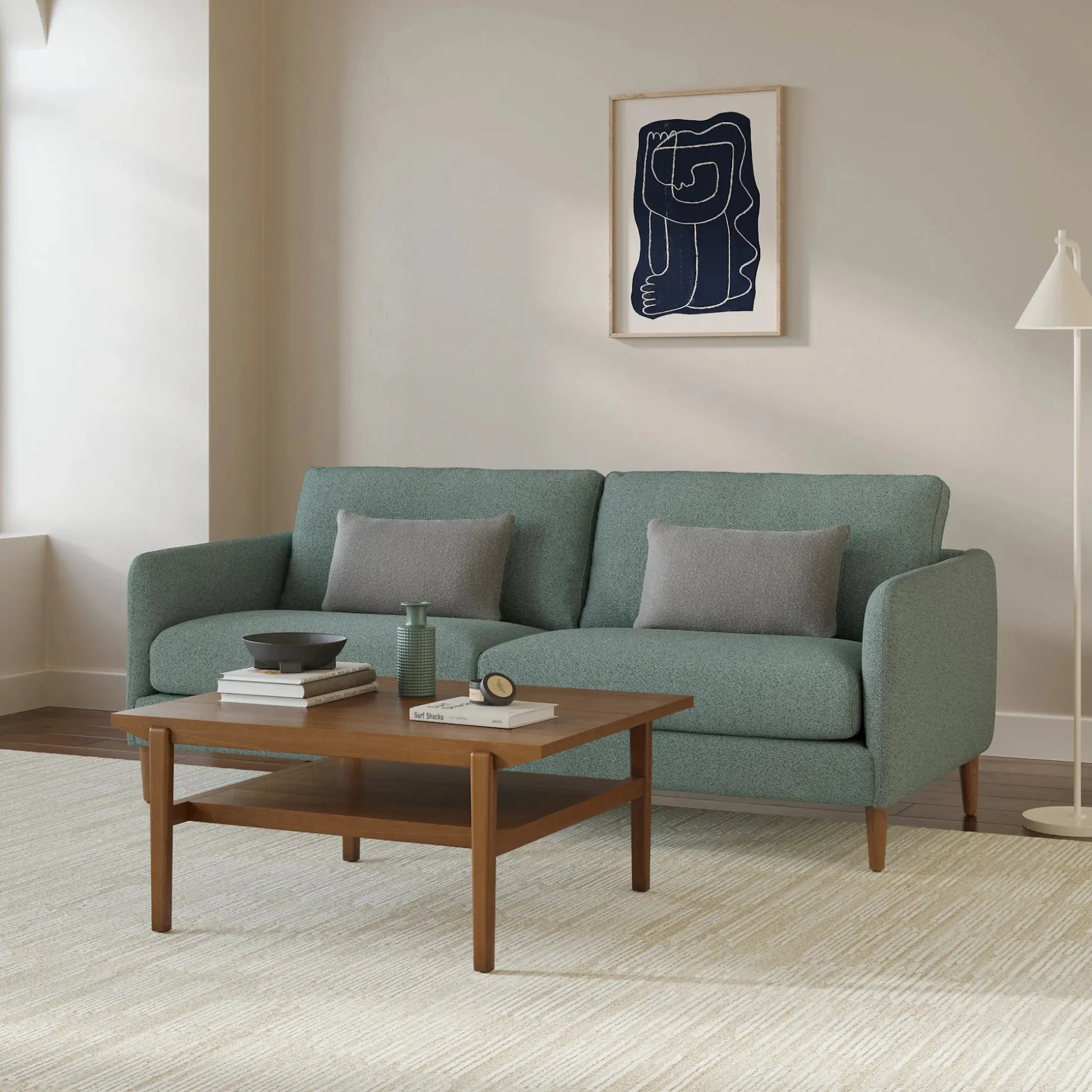 Cooper 35.5" Coffee Table - Natural Oak