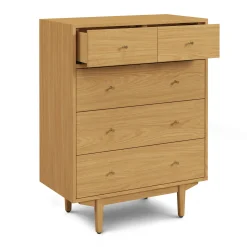 Cooper 5-Drawer Chest - Natural Oak