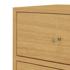 Cooper 5-Drawer Chest - Natural Oak