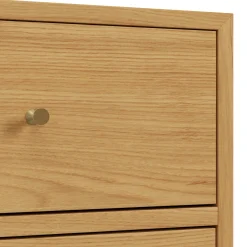 Cooper 5-Drawer Chest - Natural Oak