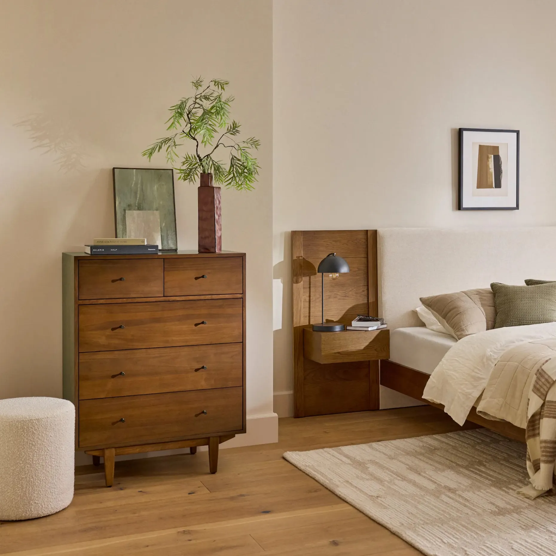 Cooper 5-Drawer Chest - Walnut