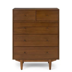 Cooper 5-Drawer Chest - Walnut