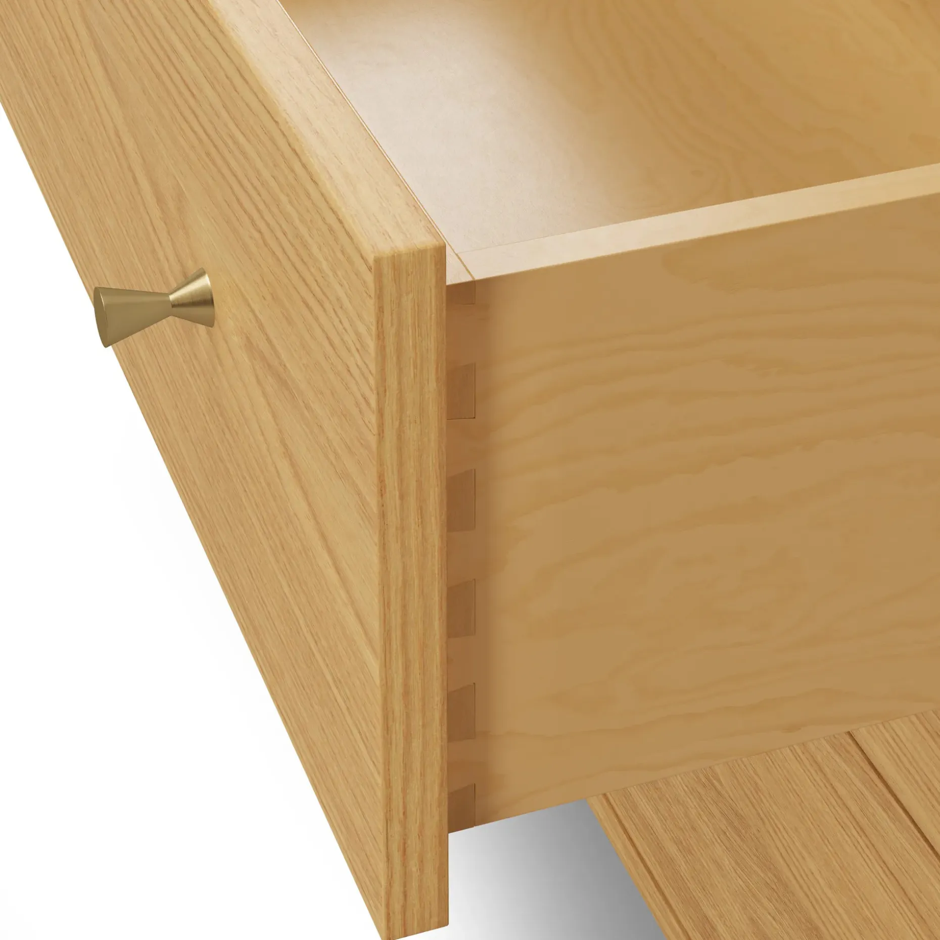 Cooper 6-Drawer Double Dresser - Natural Oak