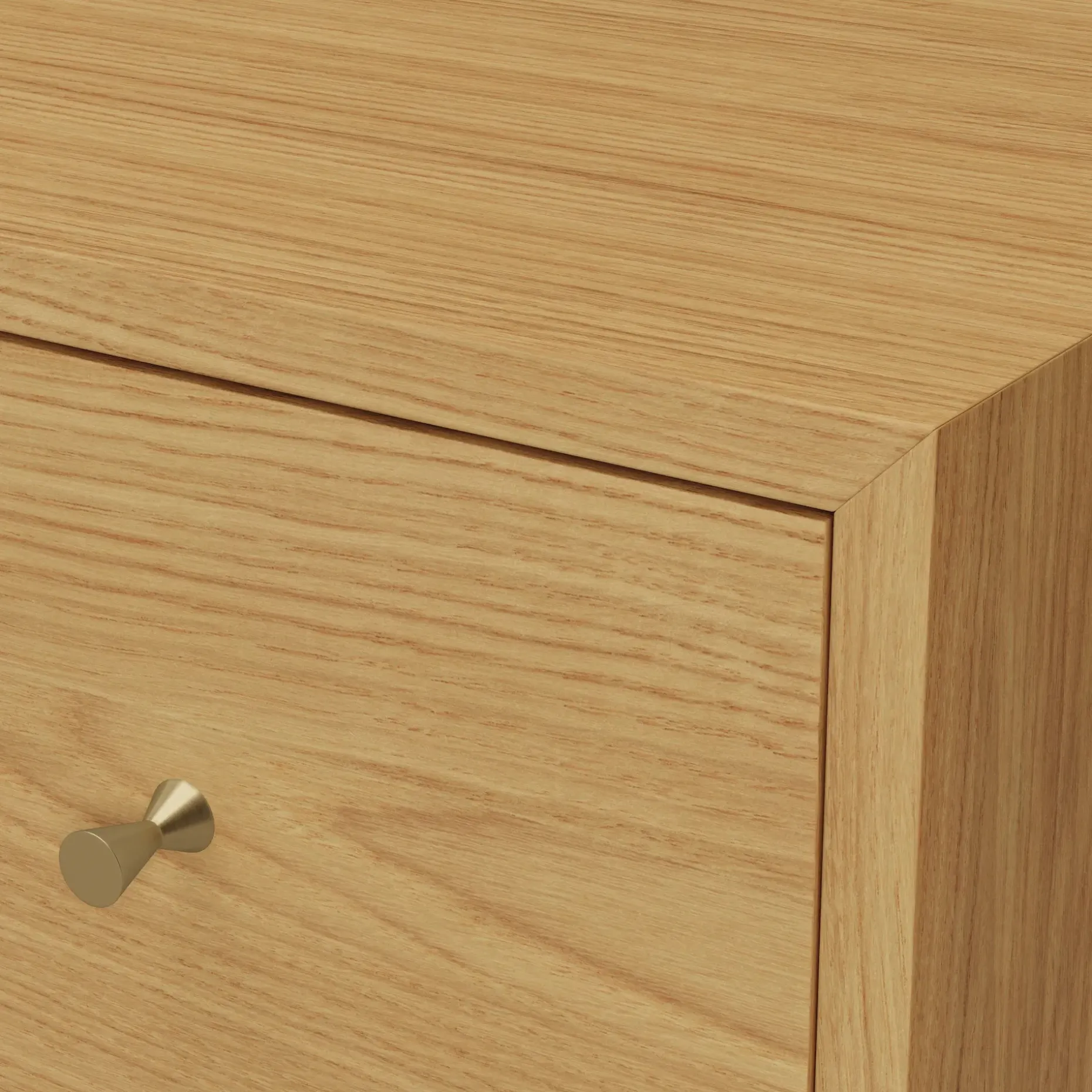 Cooper 6-Drawer Double Dresser - Natural Oak