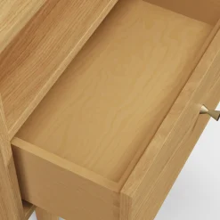 Cooper 1-Drawer Nightstand - Natural Oak