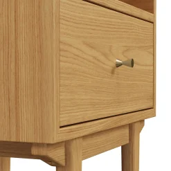 Cooper 1-Drawer Nightstand - Natural Oak