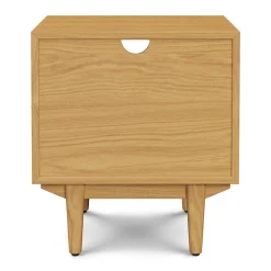 Cooper 1-Drawer Nightstand - Natural Oak