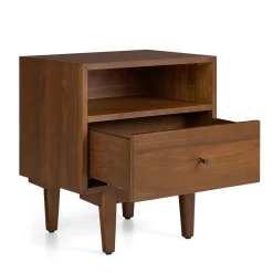 Cooper 1-Drawer Nightstand - Walnut