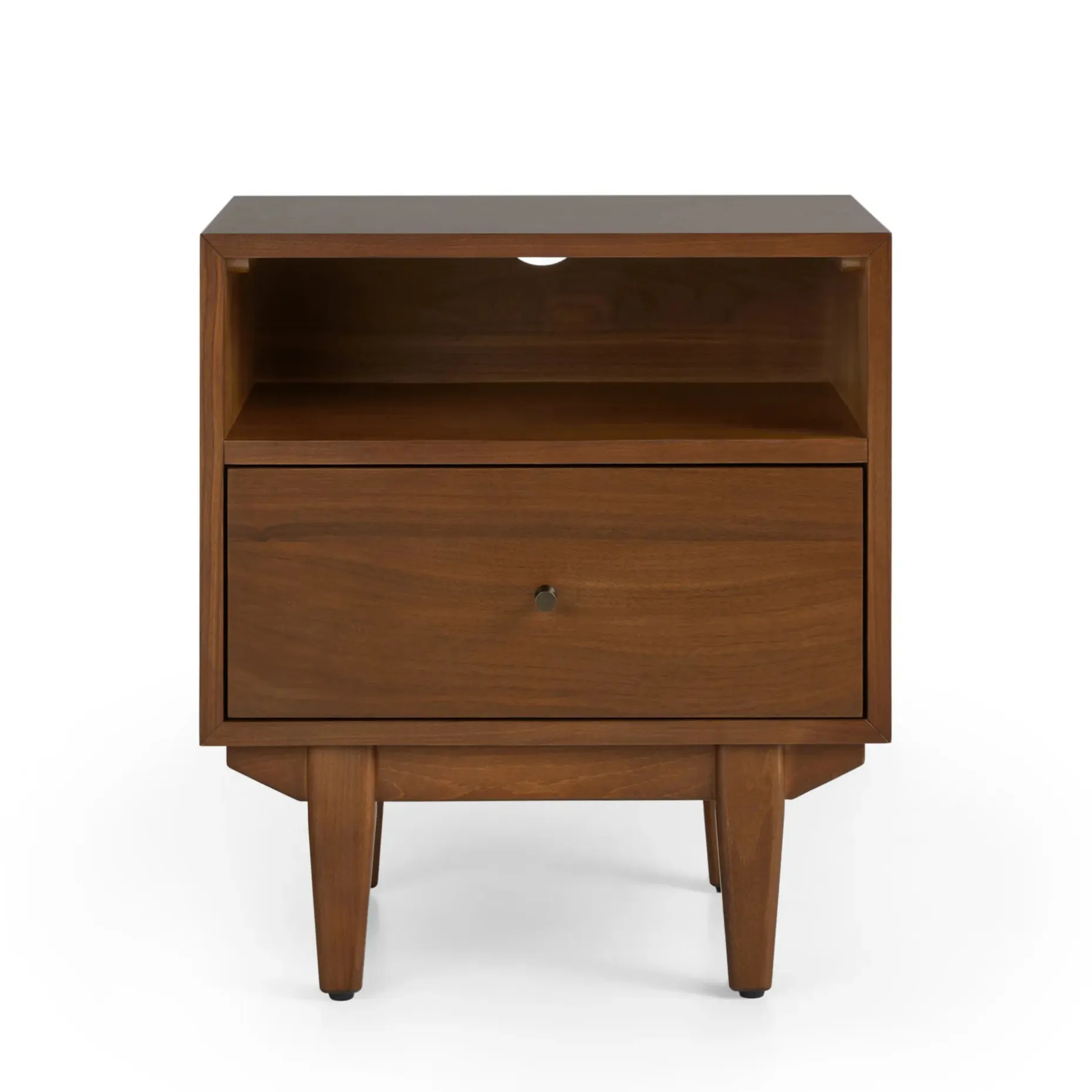 Cooper 1-Drawer Nightstand - Walnut