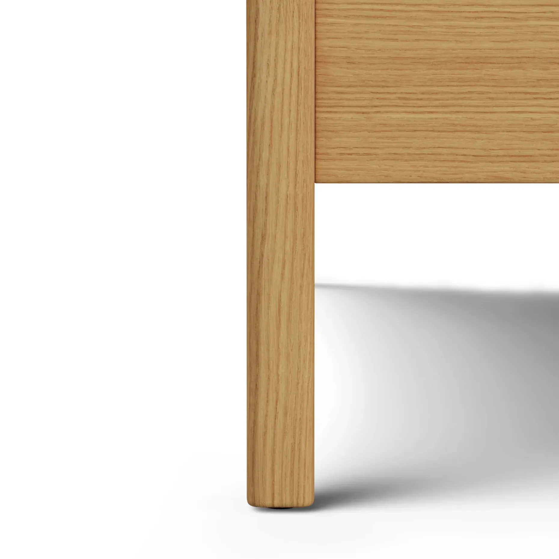 Cooper King Low Profile Bed - Natural Oak
