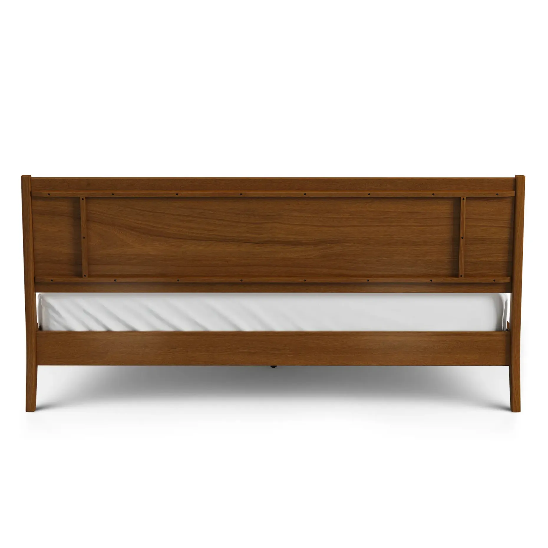 Cooper King Low Profile Bed - Walnut