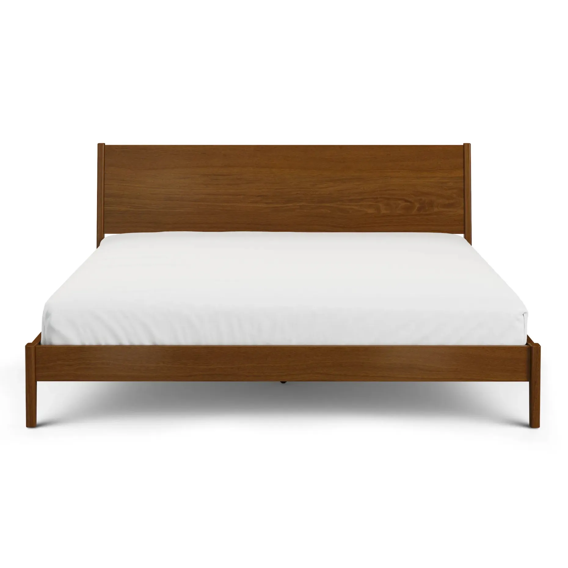 Cooper King Low Profile Bed - Walnut