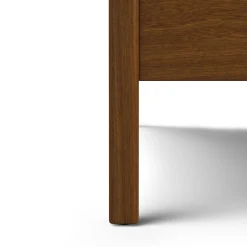 Cooper King Low Profile Bed - Walnut