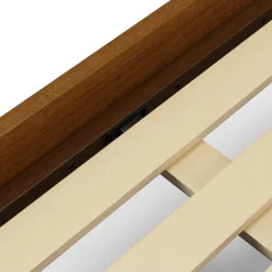 Cooper King Low Profile Bed - Walnut