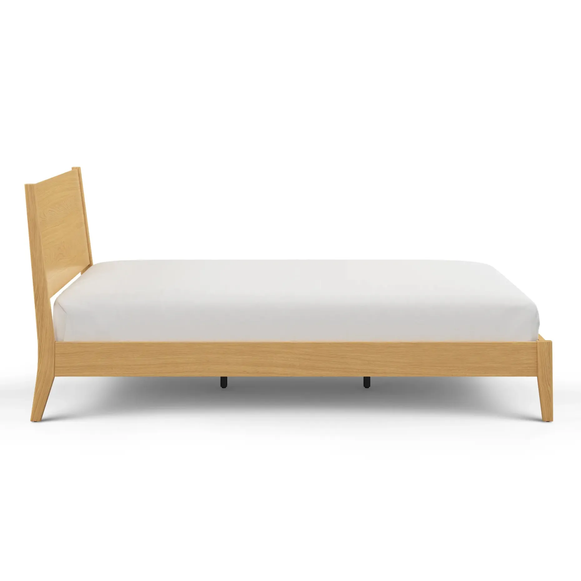 Cooper Queen Low Profile Bed - Natural Oak