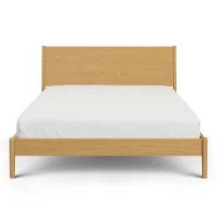 Cooper Queen Low Profile Bed - Natural Oak