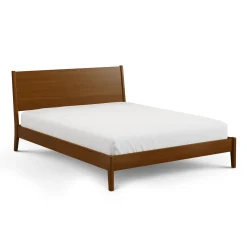 Cooper Queen Low Profile Bed - Walnut
