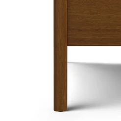 Cooper Queen Low Profile Bed - Walnut