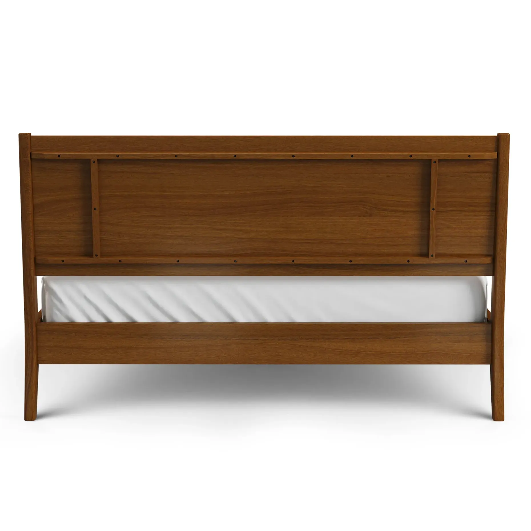 Cooper Queen Low Profile Bed - Walnut