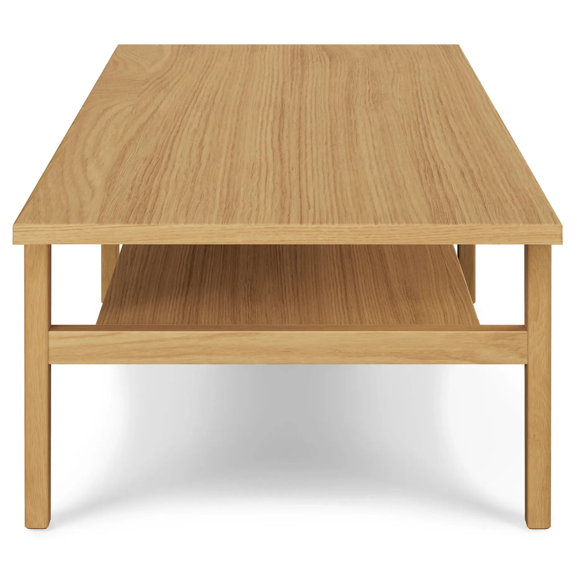 Cooper 51" Rectangular Coffee Table - Natural Oak