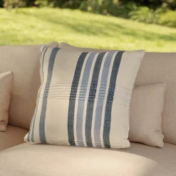 Cora Indoor/Outdoor Pillow - Wave Blue