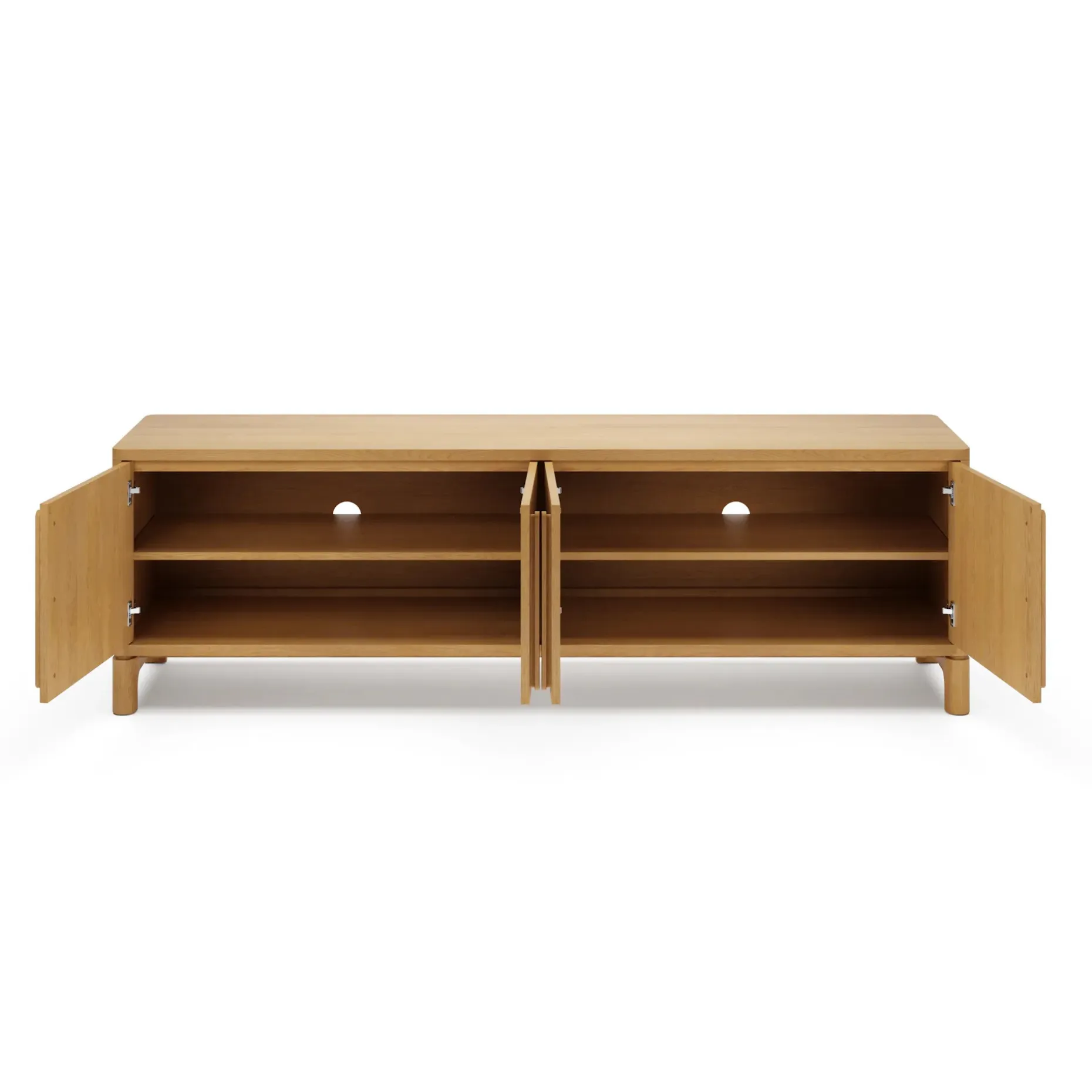 Cosgrove 78" Media Unit - Natural Oak