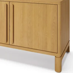 Cosgrove 78" Media Unit - Natural Oak