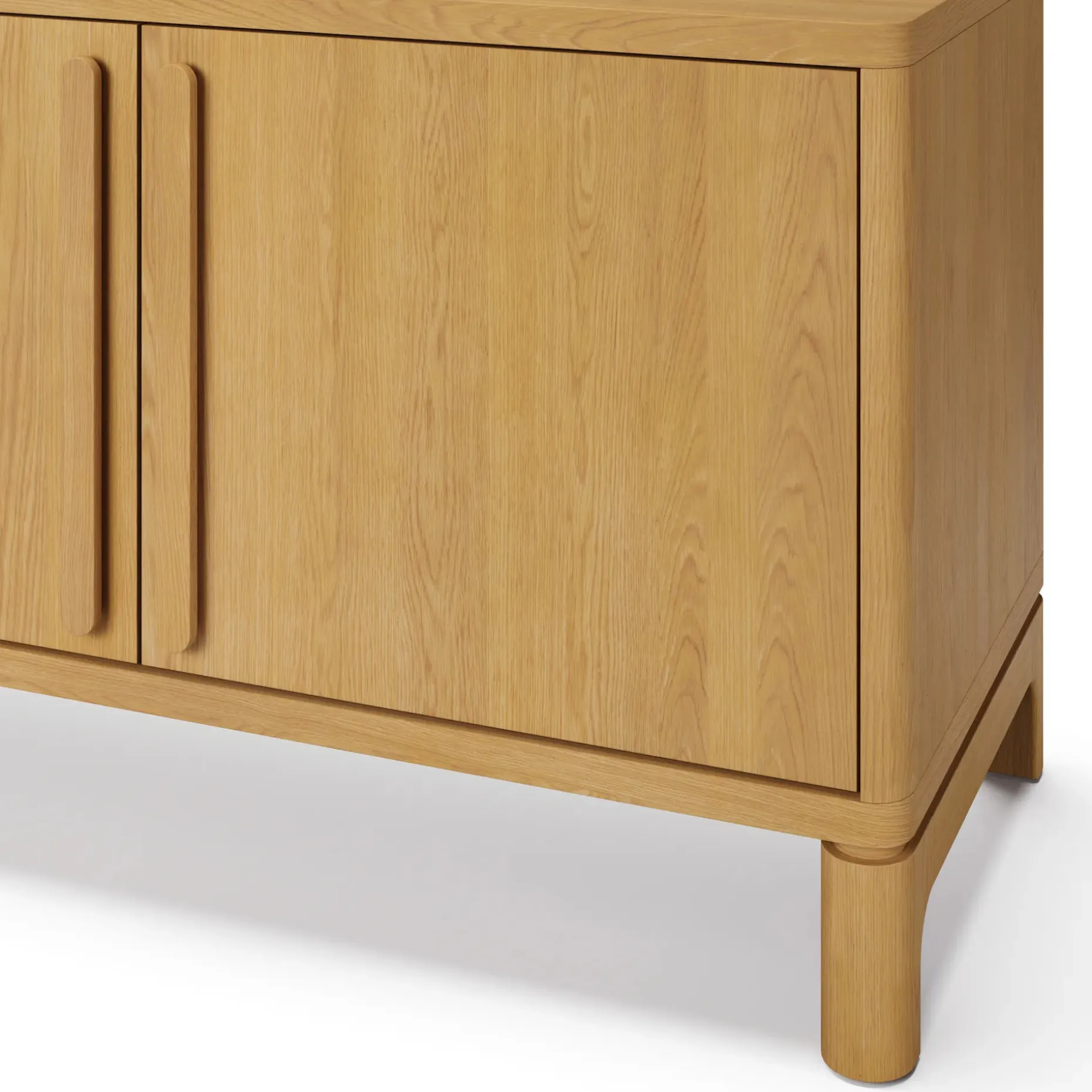 Cosgrove 78" Media Unit - Natural Oak